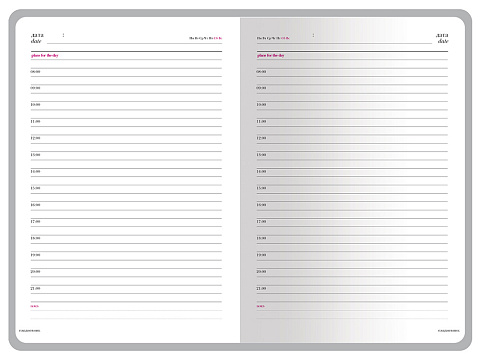 Ежедневник недатированный А6+ Megapolis Color, черный - рис 7.