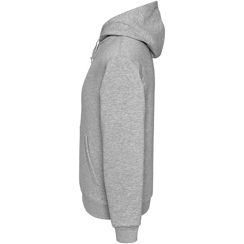 Толстовка Hooded, серый меланж - рис 4.