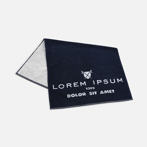 Полотенце на заказ Surpass с пестротканым логотипом, большое - рис 3.