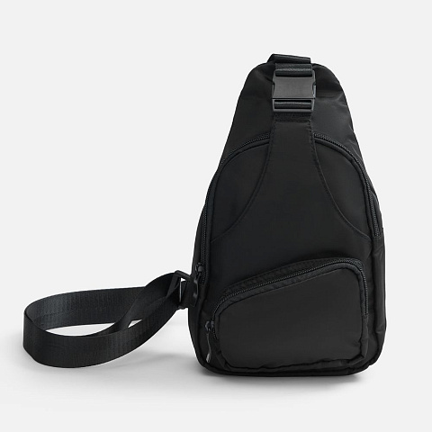 Спортивный кросс-боди рюкзак Bagventure, черный - рис 2.