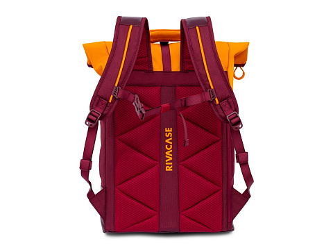 RIVACASE 5321 burgundy red рюкзак для ноутбука 15.6, 25л / 6 - рис 3.