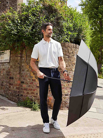 Зонт-трость Stormshield, черный - рис 4.