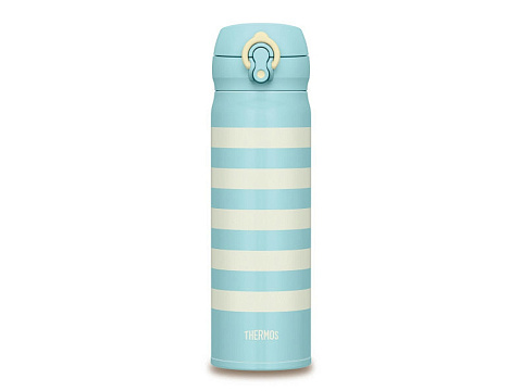 Термос из нерж. стали тм THERMOS JNL-502-WBD ,SS V.Insulated Flask,500ml, голубой - рис 2.