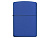 Зажигалка ZIPPO Classic с покрытием Royal Blue Matte, латунь/сталь, синяя, матовая, 38x13x57 мм - миниатюра - рис 2.
