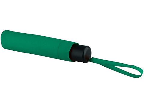 Зонт Ида трехсекционный 21,5, зеленый - рис 3.