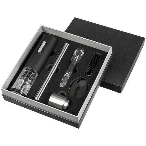 Винный набор Wine Diesel, черный - рис 3.