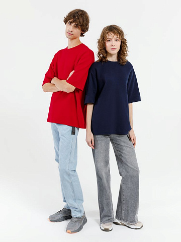 Джемпер с коротким рукавом Siluetti Volumica, красный - рис 12.