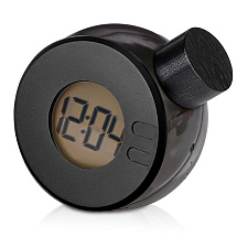 Водяные часы из бамбука Splash Hour, черный