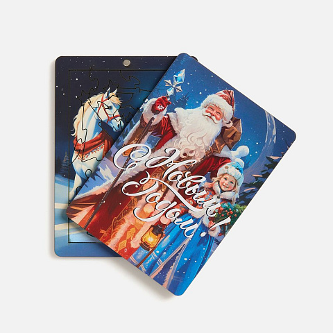 Деревянный пазл с крышкой PuzzleBox на заказ - рис 10.