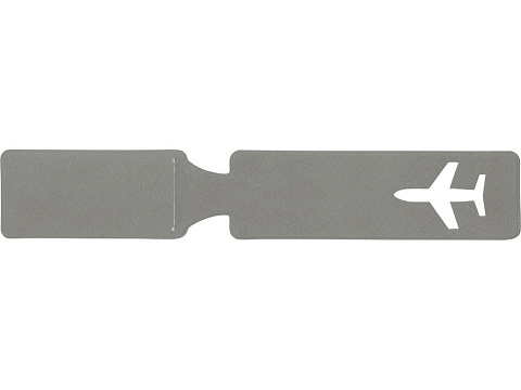 Багажная бирка Favor, серый - рис 4.