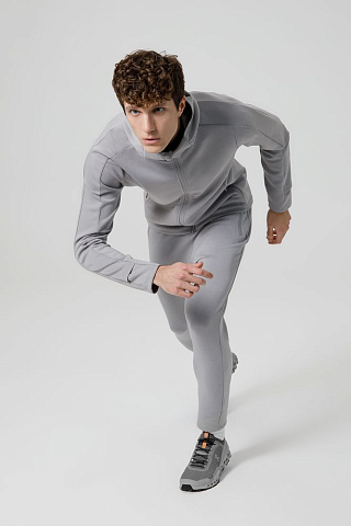 Куртка с капюшоном унисекс Begi, серая - рис 12.