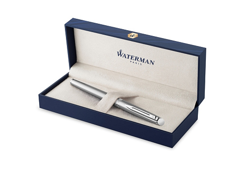 Перьевая ручка Waterman Hemisphere Entry Point Stainless Steel matte в подарочной упаковке - рис 2.